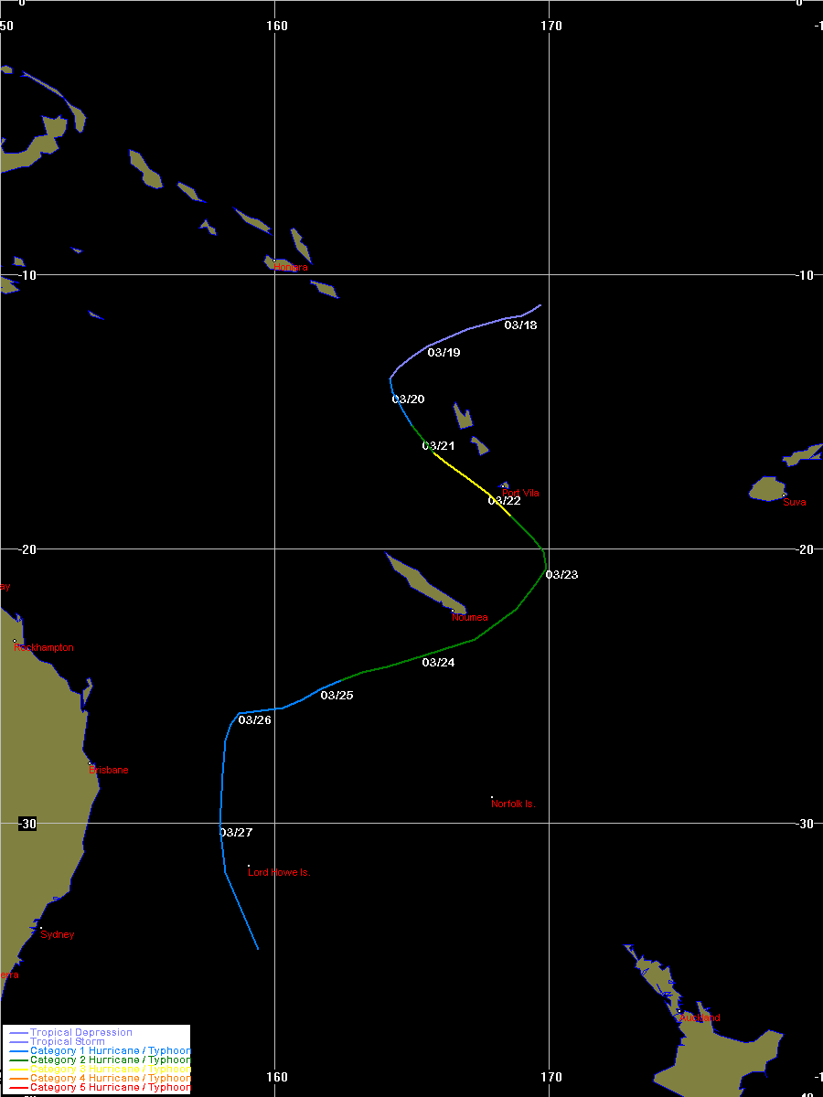 Tropical Cyclone Yali