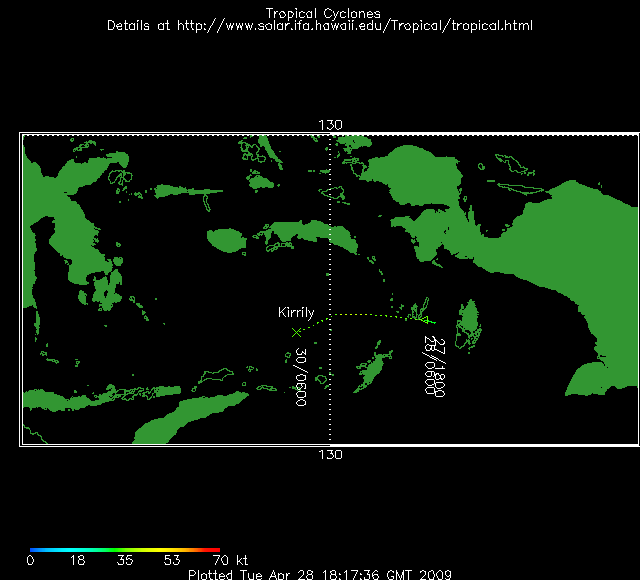 Tropical Cyclone Kirrily