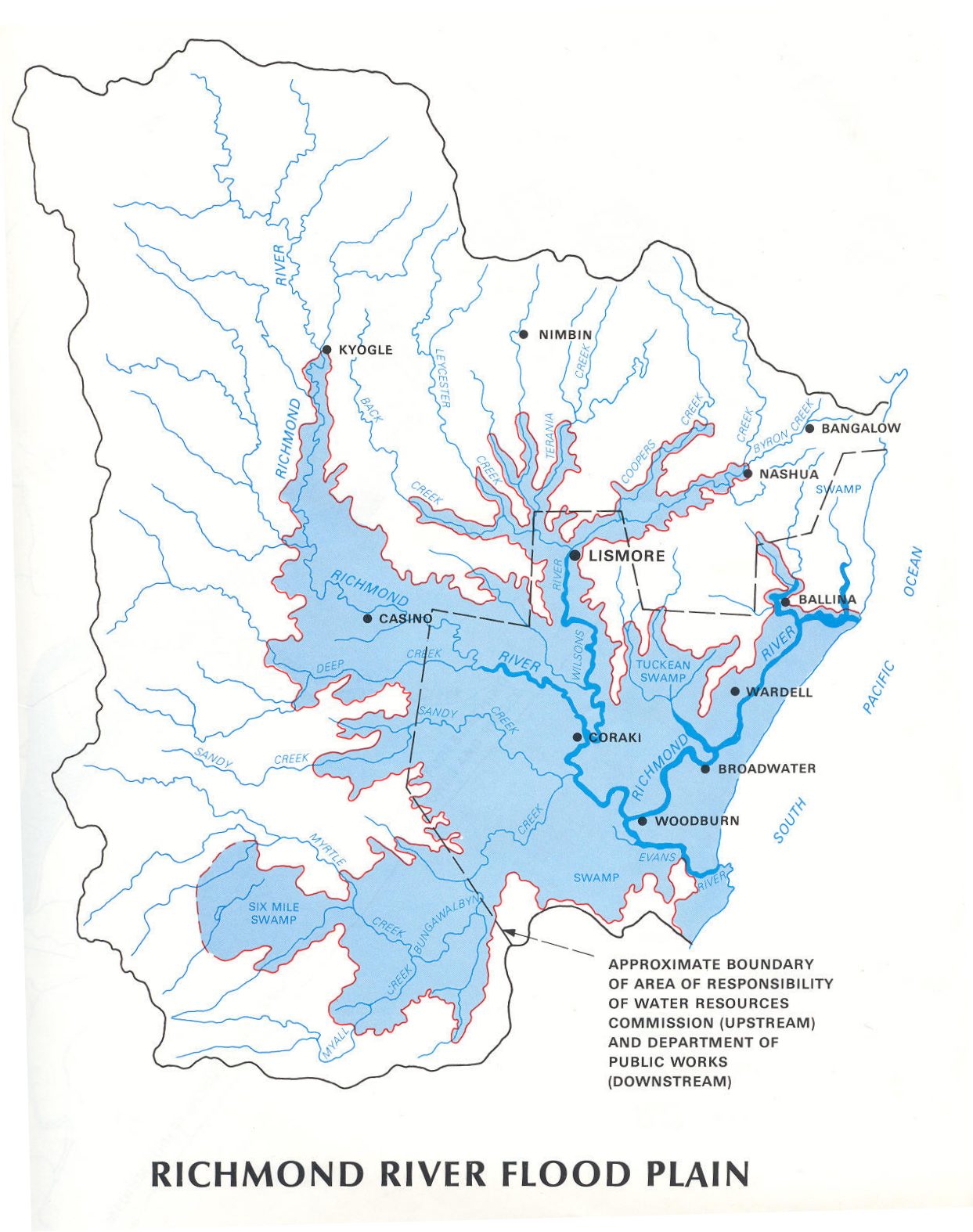 Australia Floods Map