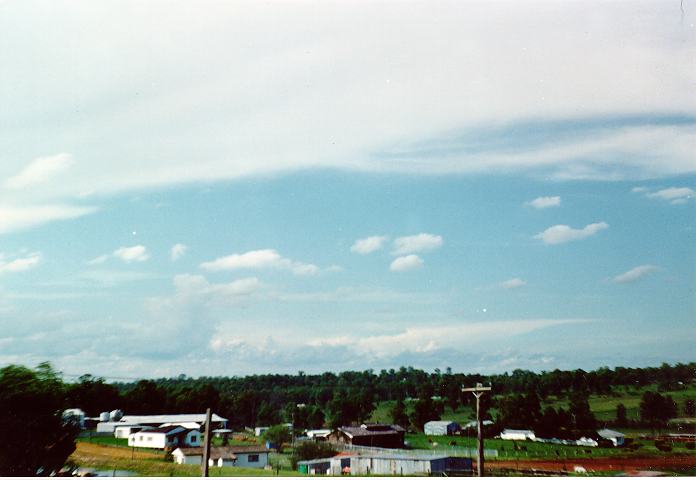 cumulus humilis : Schofields, NSW   1 March 1990