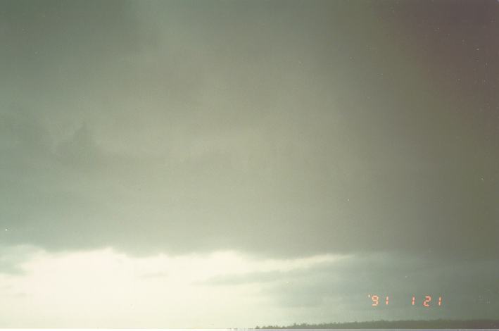 raincascade precipitation_cascade : Schofields, NSW   21 January 1991