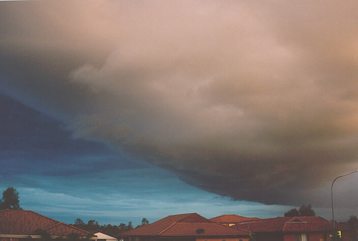 shelfcloud shelf_cloud : Oakhurst, NSW   1 November 1992
