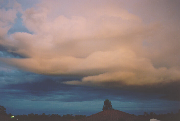 shelfcloud shelf_cloud : Oakhurst, NSW   1 November 1992