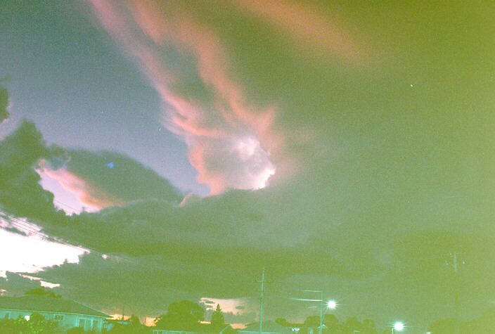 lightning lightning_bolts : Ballina, NSW   28 December 1992