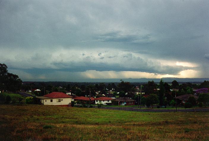 shelfcloud shelf_cloud : Riverstone, NSW   19 November 1993