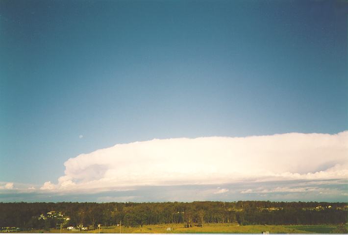 cumulonimbus supercell_thunderstorm : Schofields, NSW   26 December 1993
