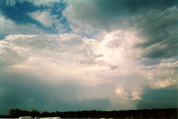 thunderstorm cumulonimbus_incus : Schofields, NSW   6 February 1994