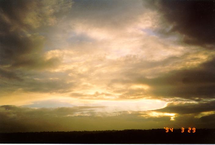 nimbostratus nimbostratus_cloud : Schofields, NSW   29 March 1994