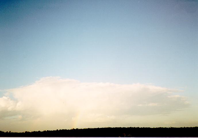 thunderstorm cumulonimbus_calvus : Schofields, NSW   29 October 1994