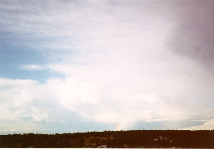 thunderstorm cumulonimbus_incus : Schofields, NSW   4 November 1994