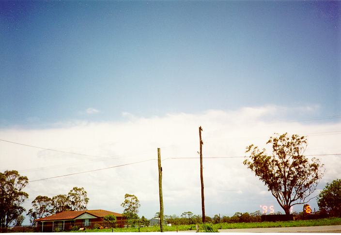 cirrostratus cirrostratus_cloud : Schofields, NSW   6 January 1995