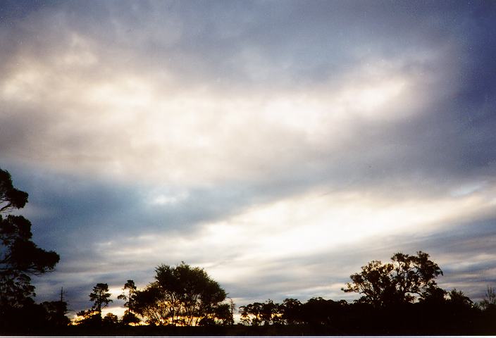 stratocumulus stratocumulus_cloud : Schofields, NSW   4 June 1995