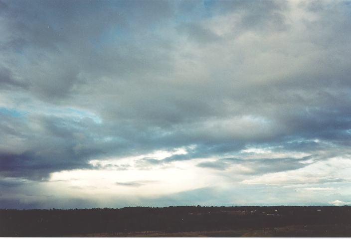 altocumulus altocumulus_cloud : Schofields, NSW   23 July 1995