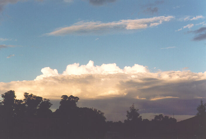 cumulus congestus : Oakhurst, NSW   26 August 1995
