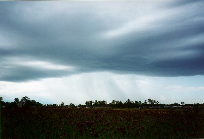 raincascade precipitation_cascade : Oakhurst, NSW   27 December 1995