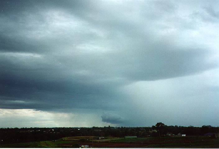 raincascade precipitation_cascade : Schofields, NSW   27 December 1995
