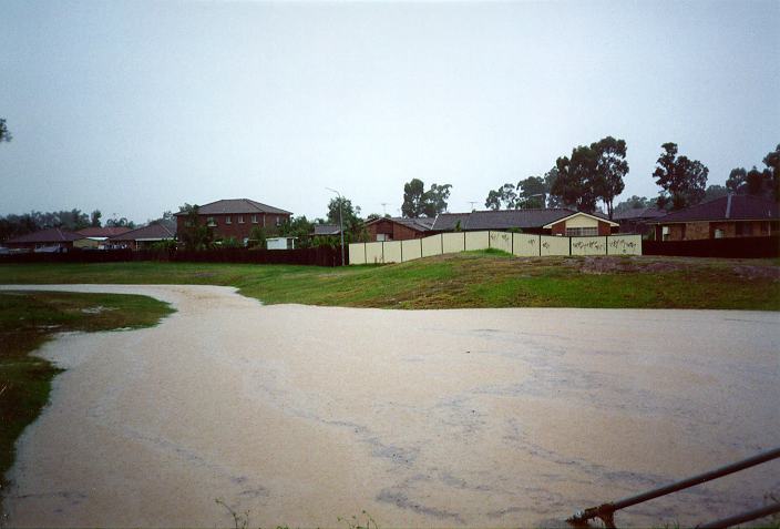 flashflooding flood_pictures : Oakhurst, NSW   2 January 1996