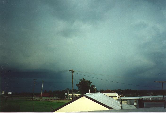 raincascade precipitation_cascade : Schofields, NSW   19 January 1996