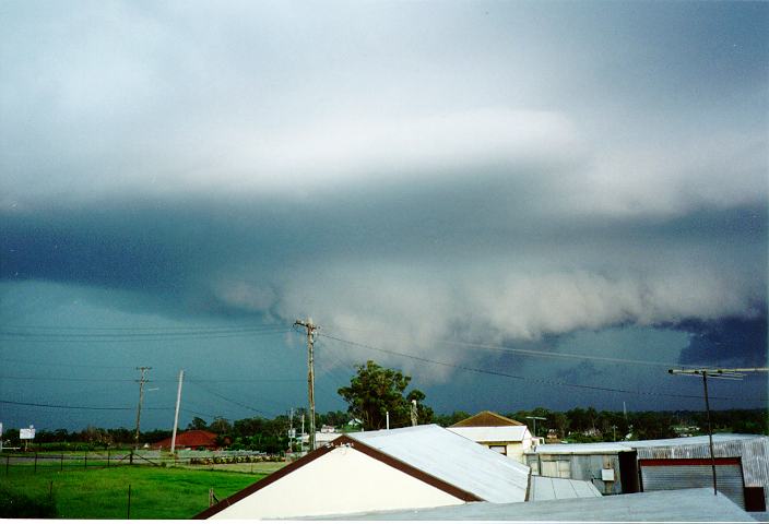 raincascade precipitation_cascade : Schofields, NSW   19 January 1996