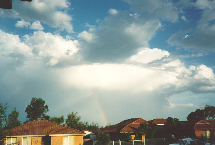 cumulus mediocris : Oakhurst, NSW   5 February 1996