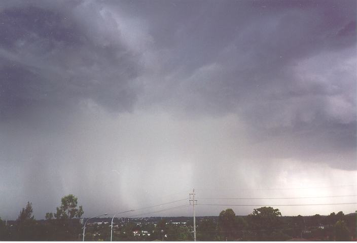 raincascade precipitation_cascade : Kings Langley, NSW   27 February 1996