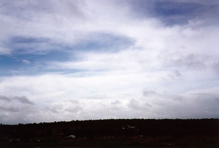 altostratus altostratus_cloud : Schofields, NSW   4 May 1996