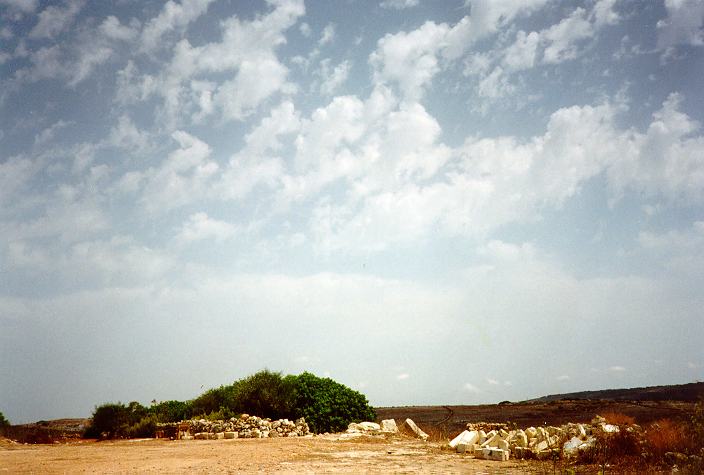 altocumulus castellanus : Malta   2 September 1996