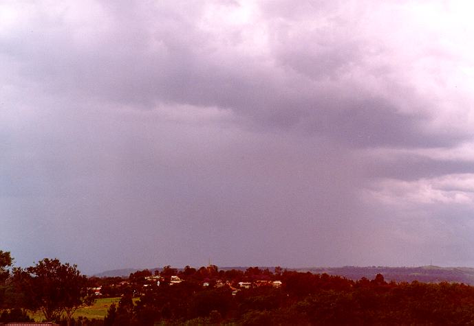 raincascade precipitation_cascade : Camden, NSW   17 November 1996