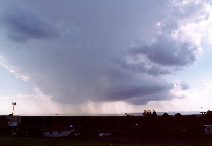 cumulonimbus thunderstorm_base : Riverstone, NSW   4 December 1996