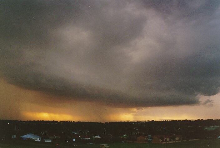 raincascade precipitation_cascade : Rooty Hill, NSW   23 March 1997