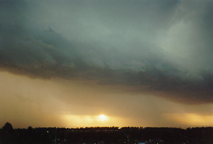 sunset sunset_pictures : Rooty Hill, NSW   23 March 1997