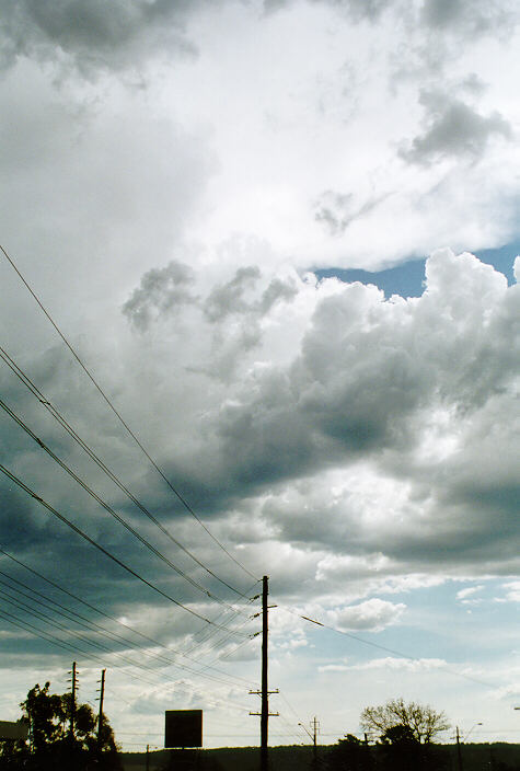 thunderstorm cumulonimbus_incus : Castlereagh, NSW   27 October 1997
