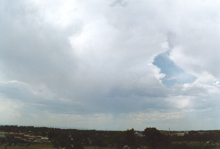 thunderstorm cumulonimbus_incus : Rooty Hill, NSW   26 November 1997