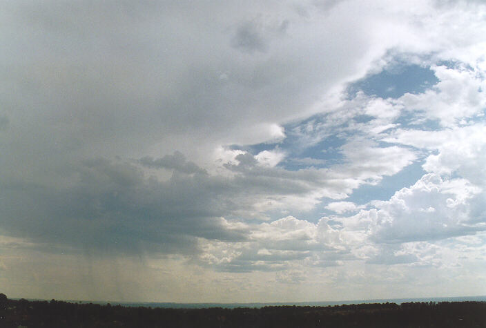 thunderstorm cumulonimbus_incus : Rooty Hill, NSW   27 November 1997