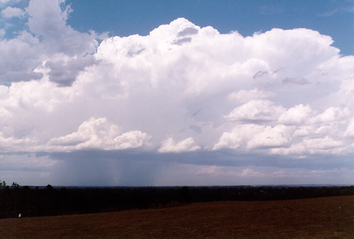 thunderstorm cumulonimbus_incus : Rooty Hill, NSW   19 December 1997