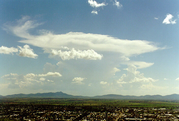 cumulus humilis : Tamworth, NSW   22 December 1997