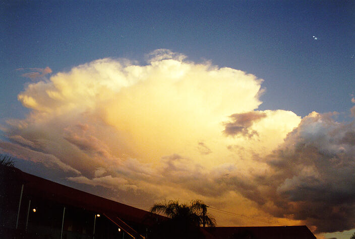 sunset sunset_pictures : Tamworth, NSW   22 December 1997