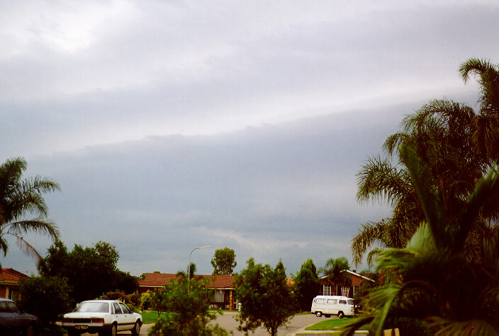 shelfcloud shelf_cloud : Hassle Grove, NSW   24 January 1998