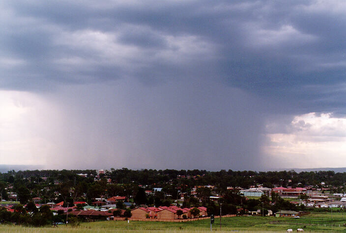 raincascade precipitation_cascade : Rooty Hill, NSW   15 February 1998