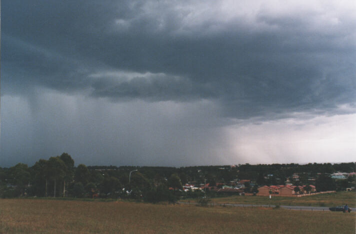 microburst micro_burst : Rooty Hill, NSW   26 October 1998