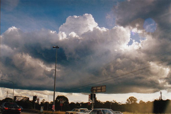 cumulus congestus : Eastern Creek, NSW   13 November 1998