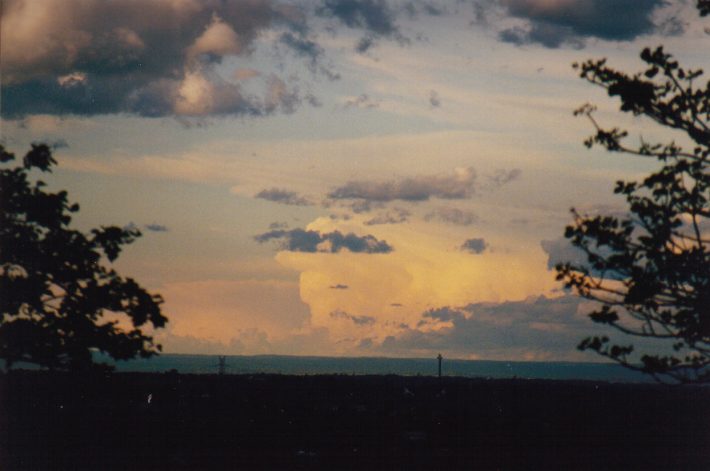 cumulus humilis : Horsley Park, NSW   13 November 1998