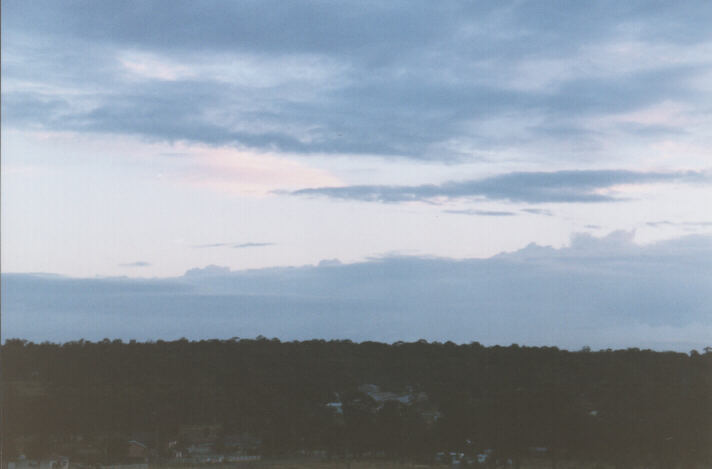 altostratus altostratus_cloud : Schofields, NSW   1 December 1998