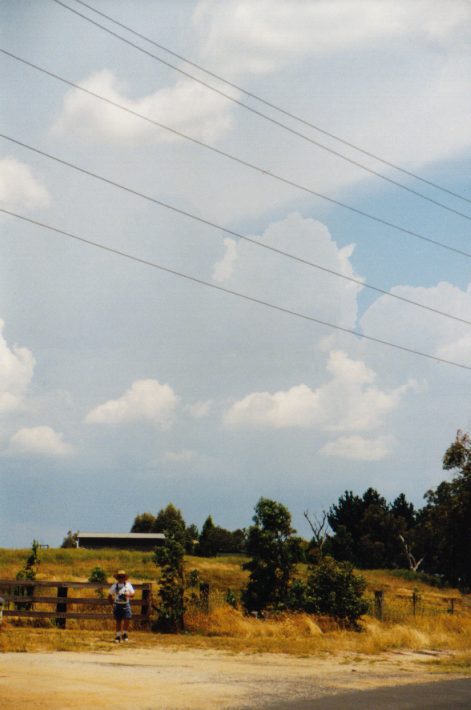 thunderstorm cumulonimbus_incus : Lithgow, NSW   13 December 1998