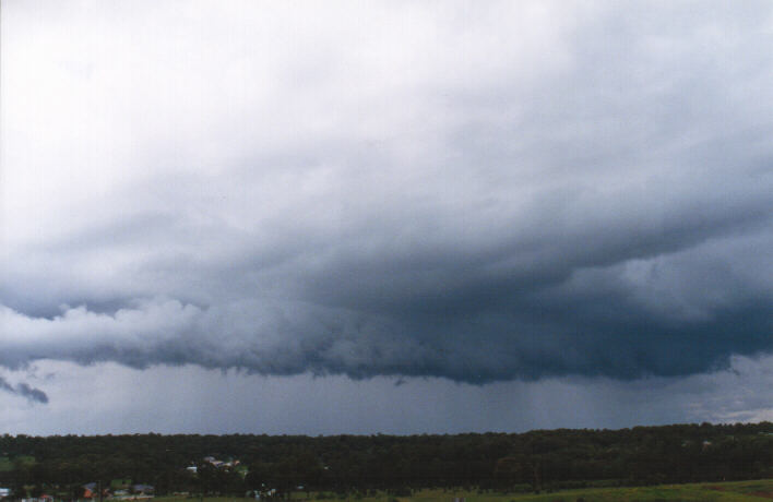 shelfcloud shelf_cloud : Schofields, NSW   28 February 1999