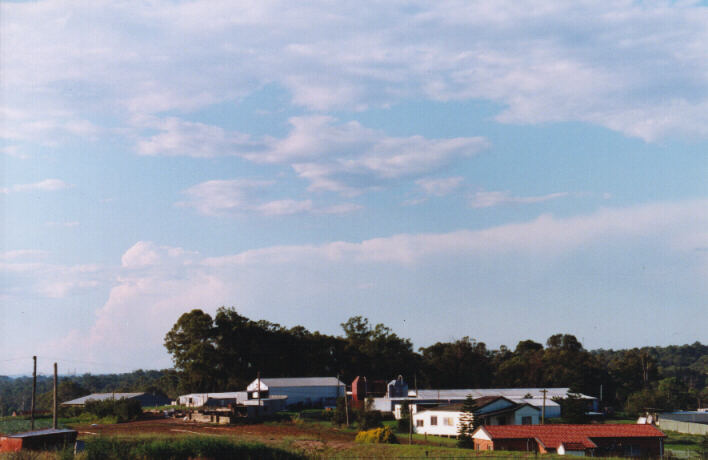 thunderstorm cumulonimbus_incus : Schofields, NSW   3 March 1999