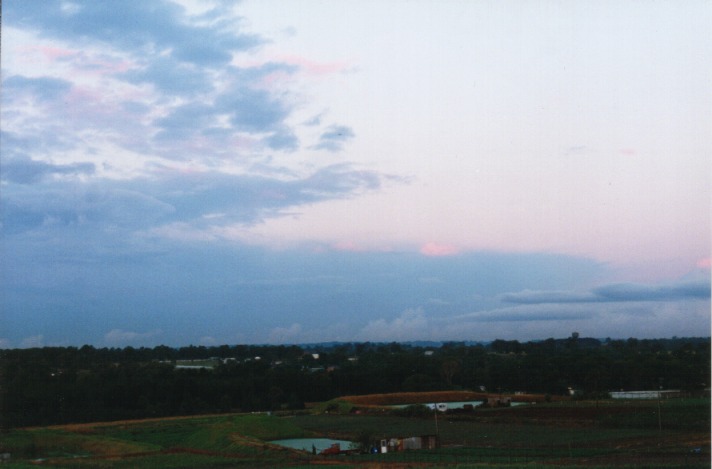 altostratus altostratus_cloud : Schofields, NSW   27 April 1999