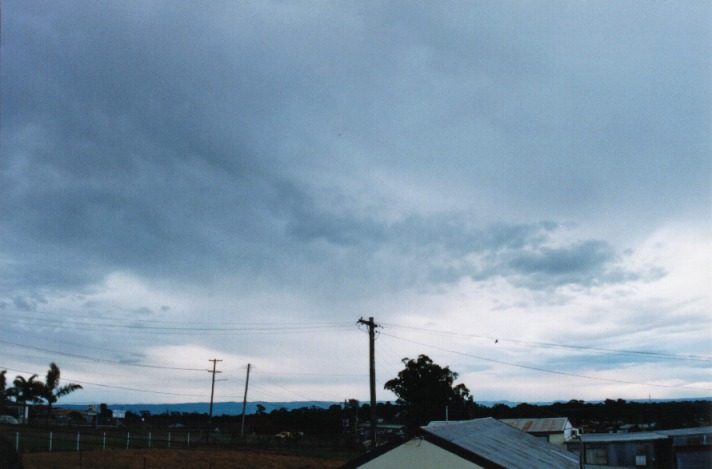 altostratus altostratus_cloud : Schofields, NSW   13 June 1999