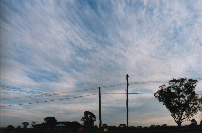 cirrocumulus cirrocumulus_cloud : Schofields, NSW   7 August 1999