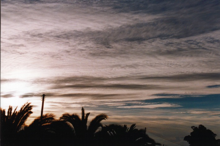 altostratus altostratus_cloud : Schofields, NSW   7 August 1999
